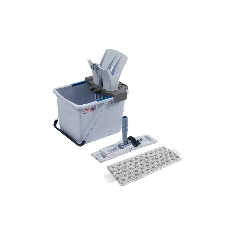 Reinigingswagen - US Pro compact starterspakket - Met pers - Emmer 1x15L